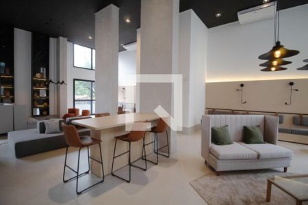 Studio para alugar com 25m², 1 quarto e sem vaga Studio para alugar com 25m², 1 quarto e sem vagaÁrea comum - Salão de festas