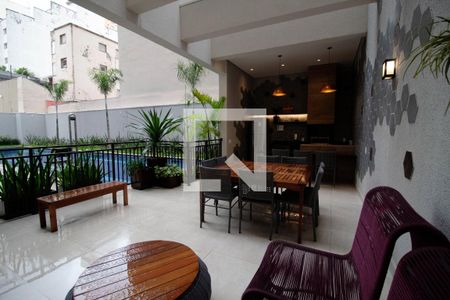 Studio para alugar com 25m², 1 quarto e sem vaga Studio para alugar com 25m², 1 quarto e sem vagaÁrea comum - Churrasqueira