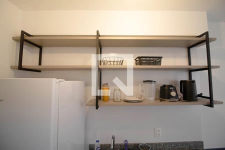 Studio para alugar com 25m², 1 quarto e sem vaga Studio para alugar com 25m², 1 quarto e sem vagaCozinha