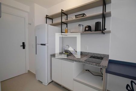 Studio para alugar com 25m², 1 quarto e sem vaga Studio para alugar com 25m², 1 quarto e sem vagaCozinha