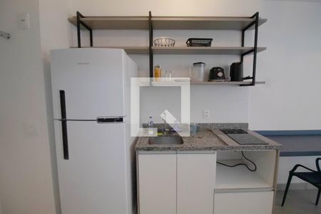 Studio para alugar com 25m², 1 quarto e sem vaga Studio para alugar com 25m², 1 quarto e sem vagaCozinha