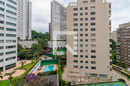 Vista da Sala de apartamento à venda com 3 quartos, 150m² em Real Parque, São Paulo