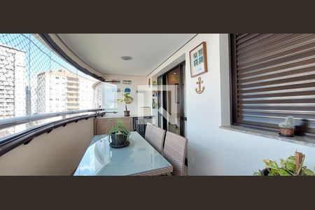 Varanda sala de apartamento para alugar com 3 quartos, 144m² em Vila Assunção, Santo André