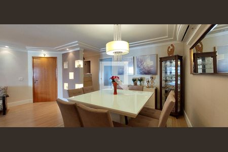 Sala jantar de apartamento para alugar com 3 quartos, 144m² em Vila Assunção, Santo André