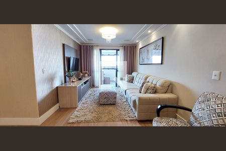 Sala estar de apartamento para alugar com 3 quartos, 144m² em Vila Assunção, Santo André