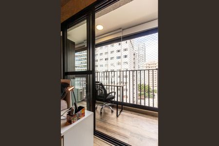 Varanda de kitnet/studio à venda com 1 quarto, 30m² em Santa Ifigênia, São Paulo