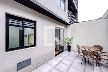 Varanda da Sala/Quarto de kitnet/studio para alugar com 1 quarto, 45m² em Quarta Parada, São Paulo