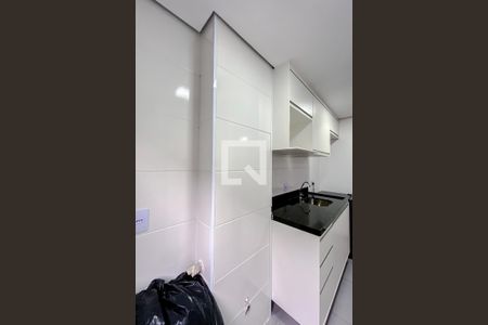 Área de Serviço de kitnet/studio para alugar com 1 quarto, 45m² em Quarta Parada, São Paulo