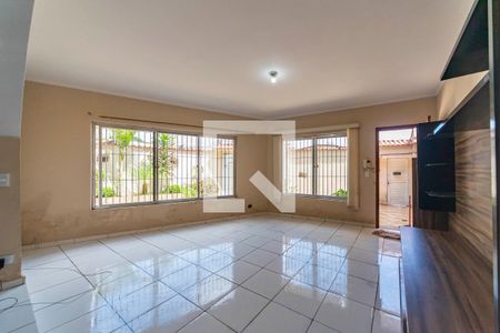 Sala de casa para alugar com 3 quartos, 170m² em Vila Scarpelli, Santo André