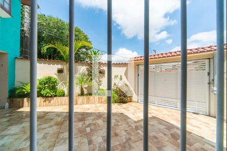 Vista da Sala de casa para alugar com 3 quartos, 170m² em Vila Scarpelli, Santo André