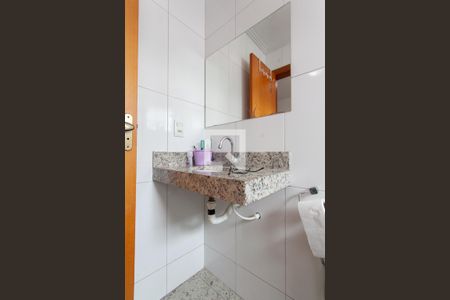 Banheiro da Suíte de apartamento para alugar com 3 quartos, 76m² em Jardim Atlântico, Belo Horizonte