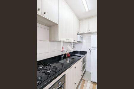 Cozinha de apartamento para alugar com 1 quarto, 52m² em Anchieta, São Bernardo do Campo