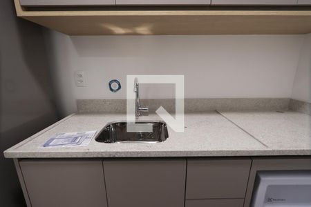 Cozinha de kitnet/studio para alugar com 1 quarto, 25m² em Vila Mariana, São Paulo