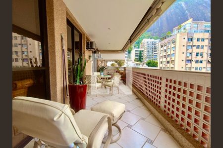 Varanda  de apartamento à venda com 2 quartos, 106m² em Lagoa, Rio de Janeiro