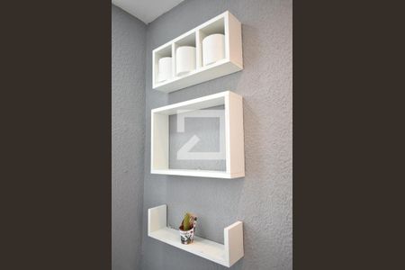 Apartamento para alugar com 48m², 2 quartos e 1 vagaDetalhe do banheiro