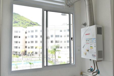 Apartamento para alugar com 48m², 2 quartos e 1 vagaDetalhe da area de serviço