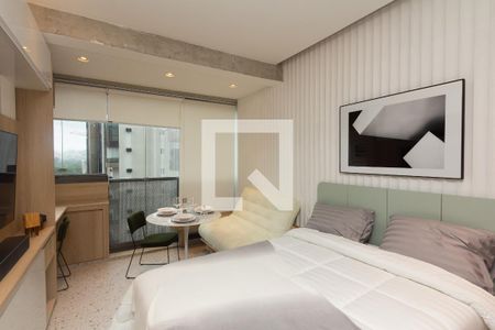 Studio de kitnet/studio à venda com 1 quarto, 25m² em Indianópolis, São Paulo
