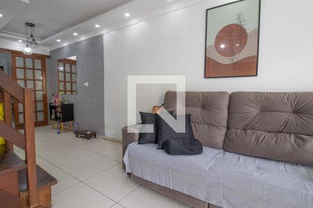Sala de casa de condomínio à venda com 3 quartos, 96m² em Morro Santana, Porto Alegre