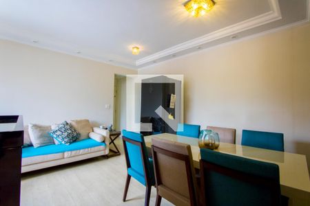 Sala de apartamento à venda com 3 quartos, 80m² em Vila Assunção, Santo André