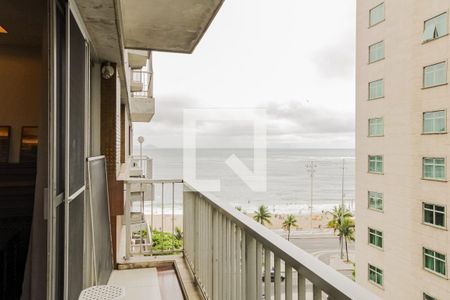 Varanda da Sala de apartamento para alugar com 4 quartos, 180m² em Copacabana, Rio de Janeiro