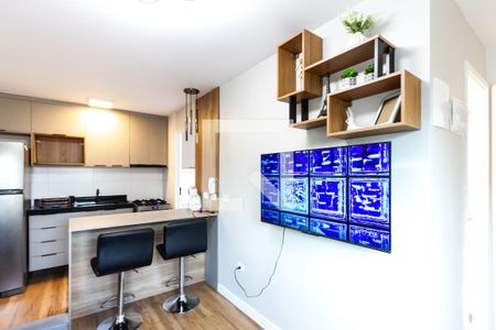 Sala de apartamento à venda com 1 quarto, 34m² em Barra Funda, São Paulo
