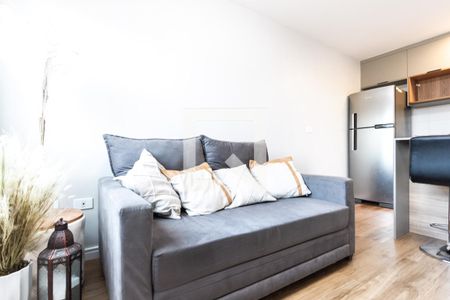 Sala de apartamento à venda com 1 quarto, 34m² em Barra Funda, São Paulo