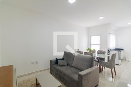 Sala de apartamento para alugar com 2 quartos, 58m² em Santa Terezinha, Santo André