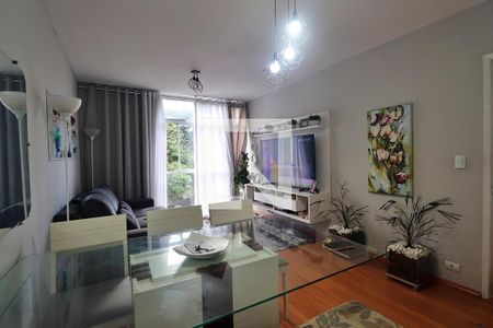 Sala de apartamento à venda com 3 quartos, 85m² em Campestre, Santo André