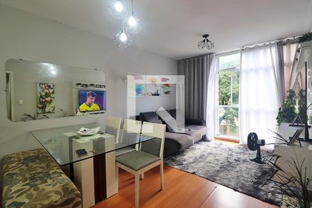 Sala de apartamento à venda com 3 quartos, 85m² em Campestre, Santo André