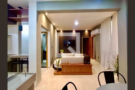 Sala de apartamento à venda com 2 quartos, 90m² em Leblon, Rio de Janeiro