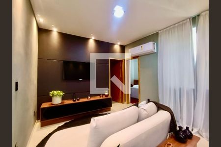 Sala  de apartamento à venda com 2 quartos, 90m² em Leblon, Rio de Janeiro