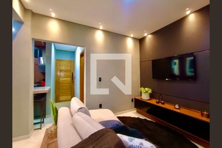 Sala de apartamento à venda com 2 quartos, 90m² em Leblon, Rio de Janeiro