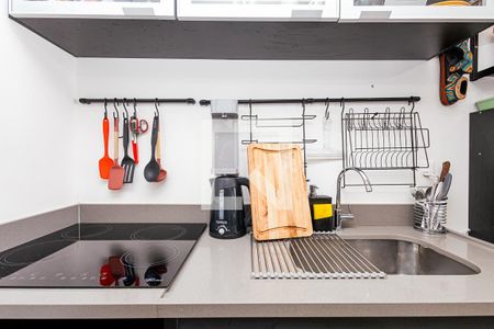 Studio para alugar com 24m², 1 quarto e sem vaga Studio para alugar com 24m², 1 quarto e sem vagaCozinha