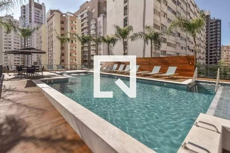 Studio para alugar com 24m², 1 quarto e sem vaga Studio para alugar com 24m², 1 quarto e sem vagaÁrea comum - Piscina