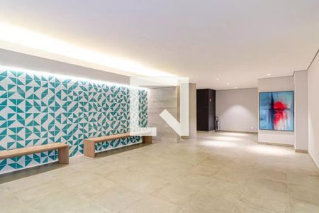 Studio para alugar com 24m², 1 quarto e sem vaga Studio para alugar com 24m², 1 quarto e sem vagaHall de entrada