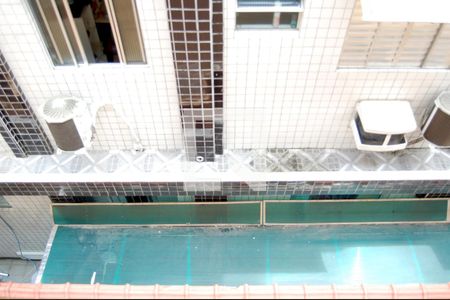 Vista da Sala de apartamento para alugar com 2 quartos, 70m² em Macuco, Santos