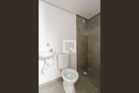 Banheiro de kitnet/studio à venda com 1 quarto, 25m² em Vila Prudente, São Paulo