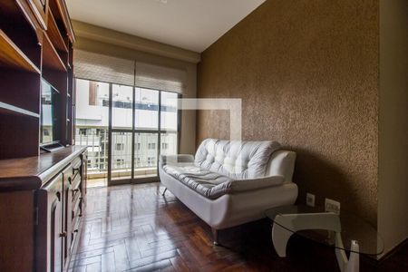 Sala de TV de apartamento à venda com 1 quarto, 75m² em Alphaville Industrial, Barueri