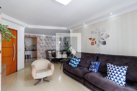 Sala de apartamento para alugar com 3 quartos, 117m² em Chácara Agrindus, Taboão da Serra