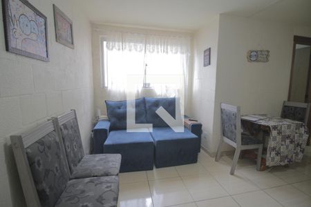 Sala de apartamento para alugar com 2 quartos, 38m² em Olaria, Canoas