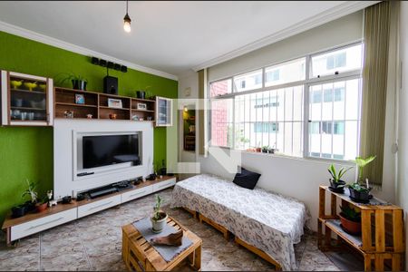 Sala de apartamento para alugar com 2 quartos, 85m² em Nova Suíça, Belo Horizonte