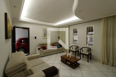 Sala de casa à venda com 5 quartos, 240m² em Jardim Ocara, Santo André