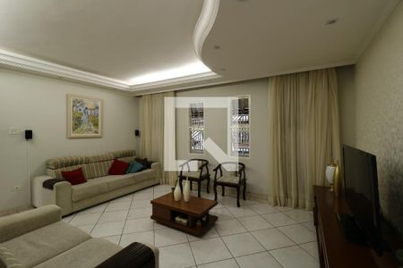 Sala de casa à venda com 5 quartos, 240m² em Jardim Ocara, Santo André
