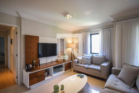 Sala de TV de apartamento à venda com 3 quartos, 130m² em Vila Andrade, São Paulo