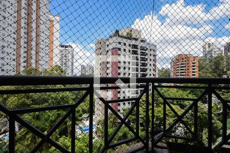 Varanda de apartamento à venda com 3 quartos, 130m² em Vila Andrade, São Paulo