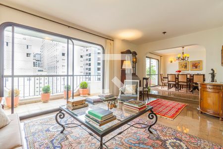 Sala de apartamento à venda com 4 quartos, 291m² em Jardim Paulista, São Paulo
