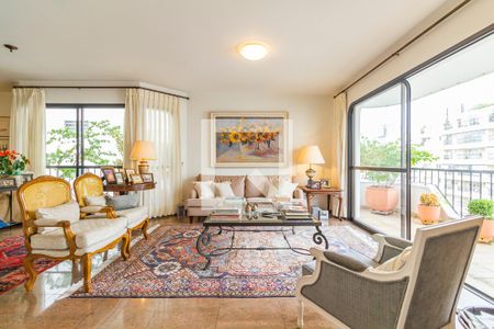 Sala de apartamento à venda com 4 quartos, 291m² em Jardim Paulista, São Paulo