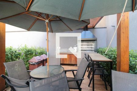 Studio à venda com 28m², 1 quarto e sem vaga Studio à venda com 28m², 1 quarto e sem vagaÁrea comum - Churrasqueira