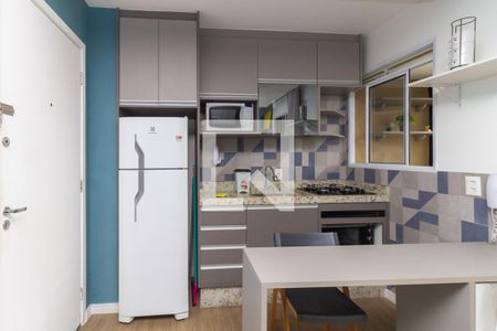 Studio à venda com 28m², 1 quarto e sem vaga Studio à venda com 28m², 1 quarto e sem vagaCozinha