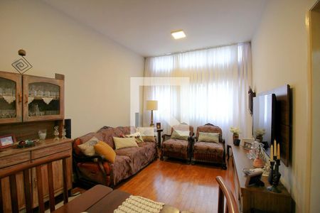 Sala de apartamento à venda com 2 quartos, 80m² em Santo Antônio, Belo Horizonte
